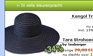 Strobiesjes en ribstrepen in prachtige kleuren vormen deze elegante zomerhoed van Seeberger. De breed vallende rand spendeert schaduw in het zonlicht, het elastisch voeringsband zorgt voor een aangename pasvorm.