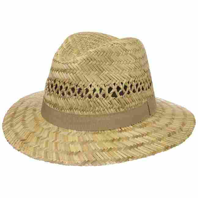 Lierys Parsell Traveller Strohoed Dames/Heren - Made in Italy strand